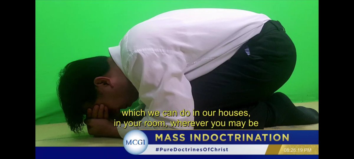 Wanna know the right position to pray? 
This is the biblically accurate of praying. Know the explanation in our Mass Indoctrination Day 3rd! Milyong Salamat po Sa Dios😁
Reverence to God
#PureDoctrinesOfChrist