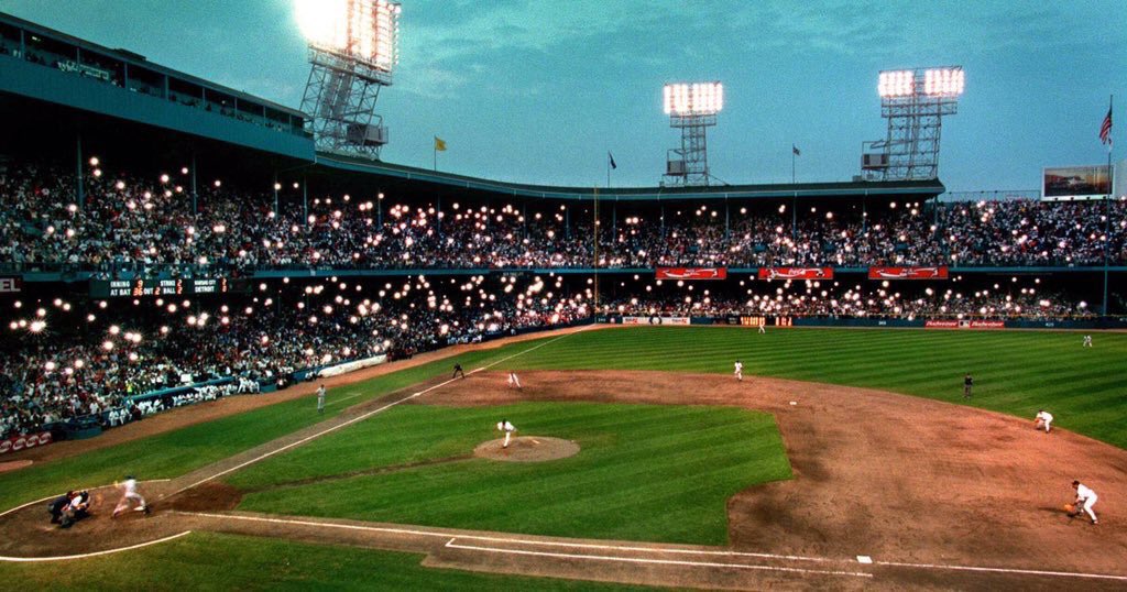 MLB Cathedrals on X: ICYMI, Tiger Stadium would have turned 110 years-old  today. It should have received the Fenway treatment (which did turn 110  today). #Tigers  / X