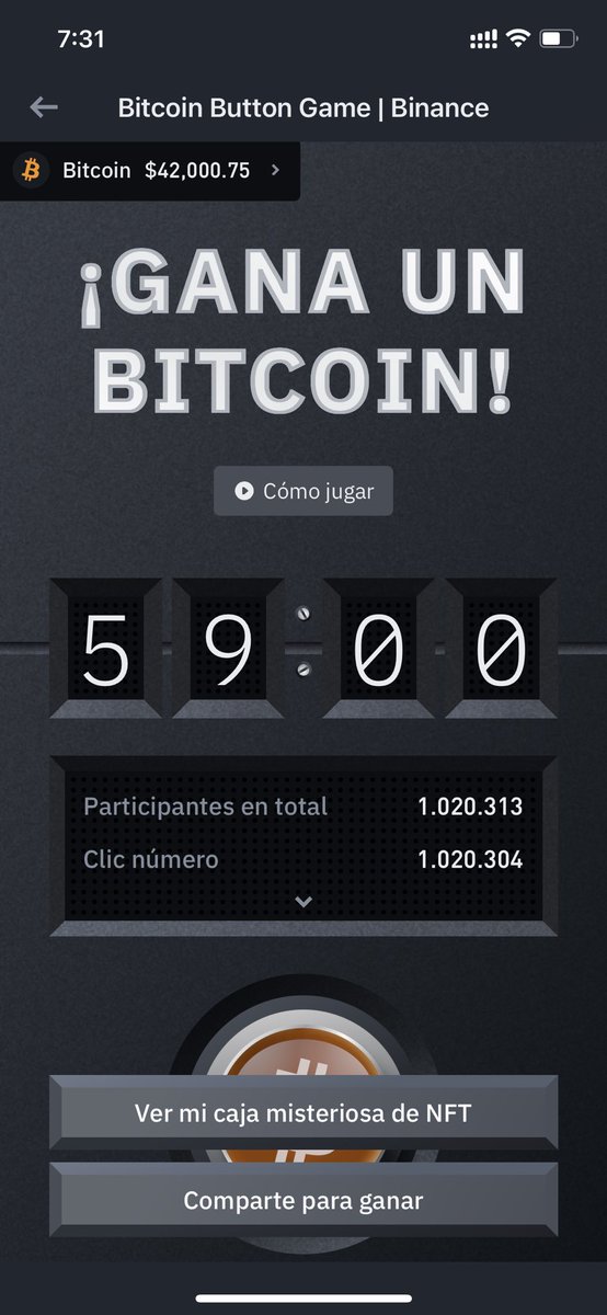 applemerida1's tweet photo. #BitcoinButton y #Binance.@BinanceES https://t.co/zjKlydbCgi