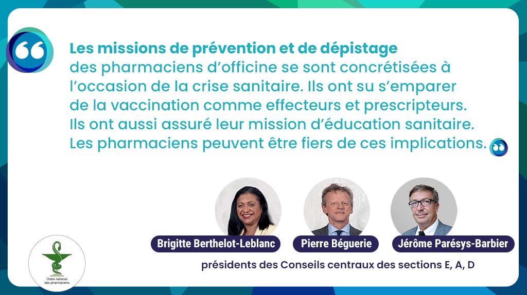 Focus sur les #pharmaciens d'#officine, acteurs engagés dans l'évolution constante de leur profession, la crise de la #covid19 ayant accéléré la transformation du métier
🔎 Un dossier à découvrir dans #TousPharmaciens La revue 👉 bit.ly/3rmxFro