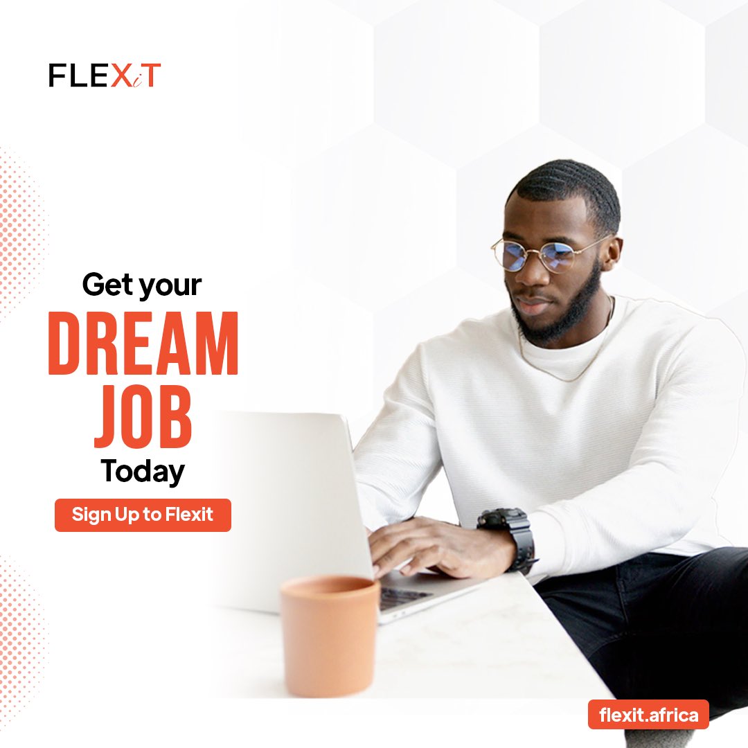 flexitafricang's tweet photo. 5 reasons you need a flexible Job:

1. Increased productivity
2. Reduces stress and burnout
3. Promotes a healthy work-life balance
4. Better job satisfaction
5. Flexible working attracts top talent

Sign up with Flexit and get your flexible dream job today! https://t.co/u2Adhbp0Ni