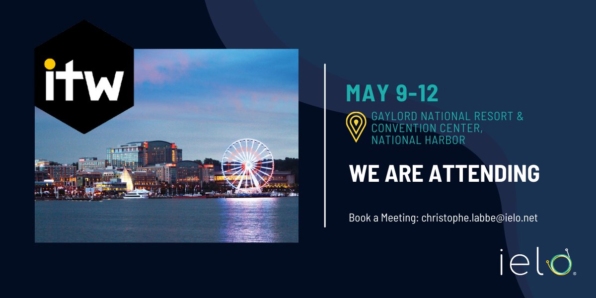 ielo_group's tweet photo. #EVENT Let's meet at @ITW_Telecoms in Washington! 🤗 🇺🇸 @ielo_group provides long-haul solutions &amp; metro access in France, based upon its own fiber network of 18,000 kms. Only 1 month left to book a meeting w/ our sales team and talk about your needs. #longhaul #fibernetwork https://t.co/gg3xhe9GG6