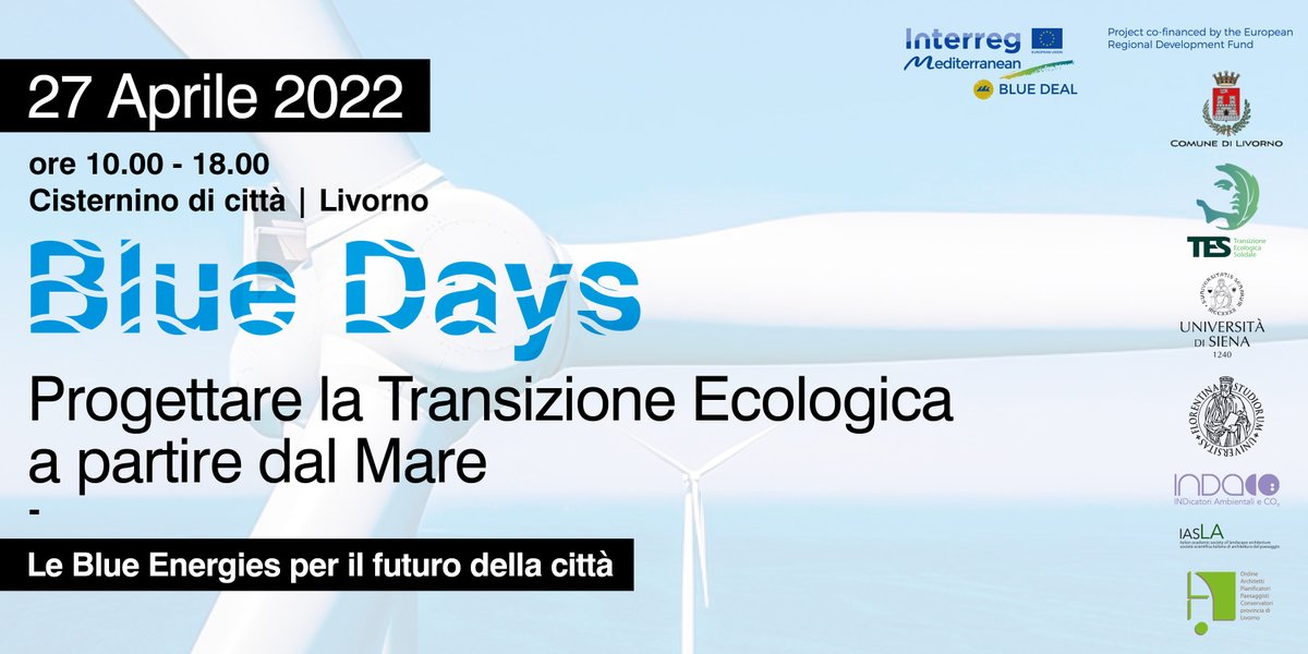 bluedeal_med's tweet photo. ๐
27th April @EGSiena and #Indaco2 organise the #BD_BlueDays :
โ๏ธ Designing Ecological Transition from the Sea
๐ Cisternino di cittร , Livorno
More info ๐ https://t.co/O06bXDhHcM https://t.co/5BcpXFZR8r