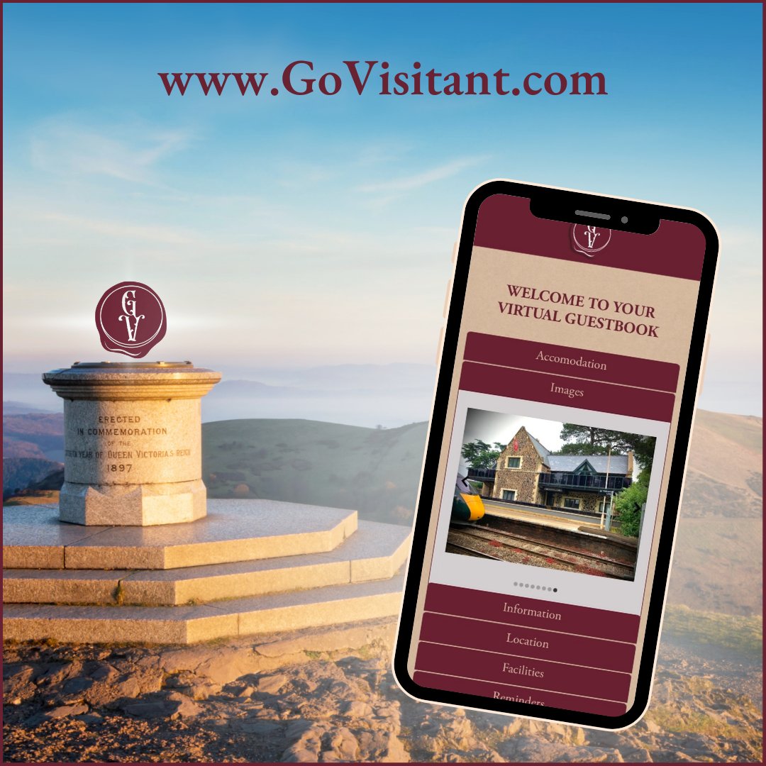 The Go Visitant Virtual Guestbook Designed by Hosts, for Hosts, featuring an interactive map, timed key safe reveal code, deposits and much more! #govisitant #holidayhome #airbnbhost #hostingproblems #virtualgestbook #cottageowner #comingsoon #wednesdaythought #VisitLondon #visit