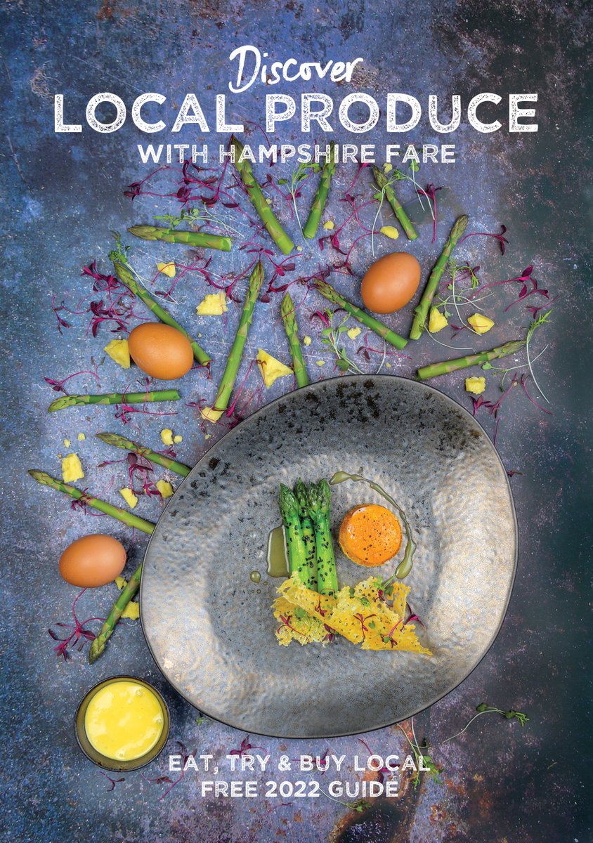 A pleasure as always creating &amp; shooting the cover for the 2022 <a href="/HampshireFare/">Hampshire Fare</a> Local Produce Guide. #foodphotography #food #foodie #Hampshire