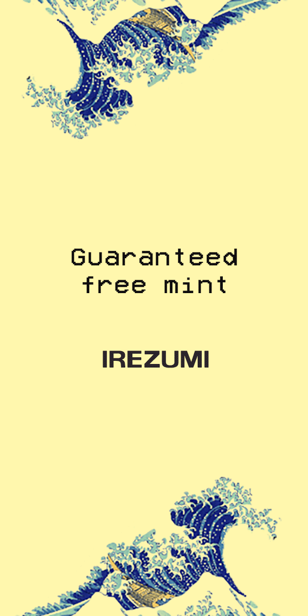 IrezumiTatsu's tweet photo. Welcome to Irezumi 

1 RT will get guaranteed FREE Mint https://t.co/bqoLFN5CVV
