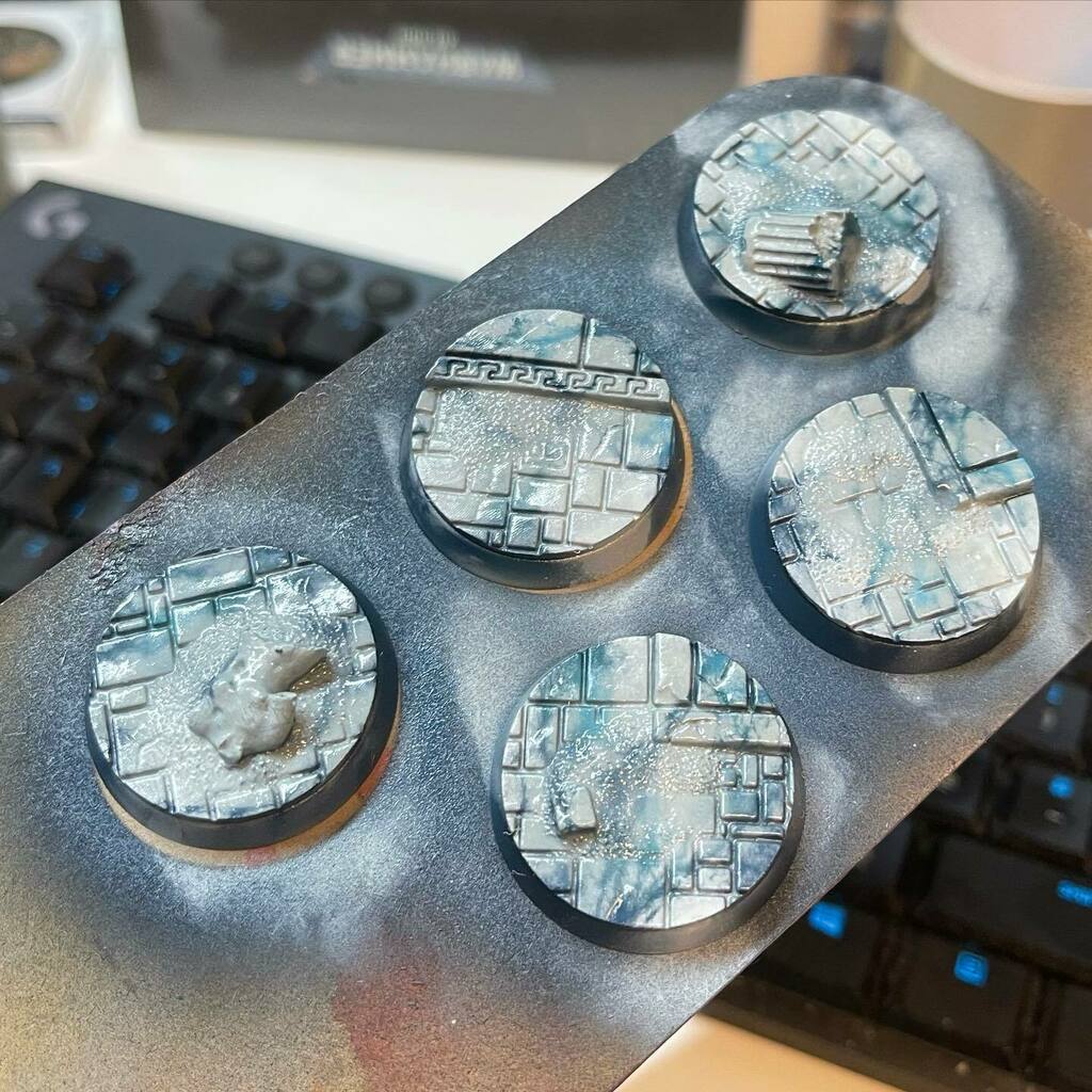 FauxHammerBlog's tweet photo. Working on Marble bases for my Spartans
#Warhammer #Warhammer40k #40k #TheCustomBit #SpartanSpaceMarines #SonsOfHellas #Minotaurs #MinotaursSpaceMarines https://t.co/3eE0DpqWrz