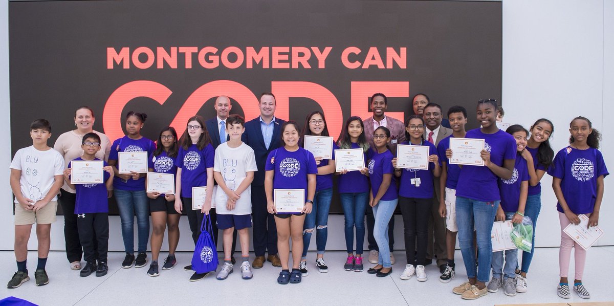 RicePolitics's tweet photo. .@Ricepolitics With Montgomery Can Code, the summer coding camp with #MontgomeryCollege, @MCPS / @MCPSEspanol middle school students can enjoy a FREE, fun week of summer camp to learn Swift from coding experts. #Montgomerycancode #craigrice
Learn more at https://t.co/vX0O2yp1Xj https://t.co/EI4SFdi9WR