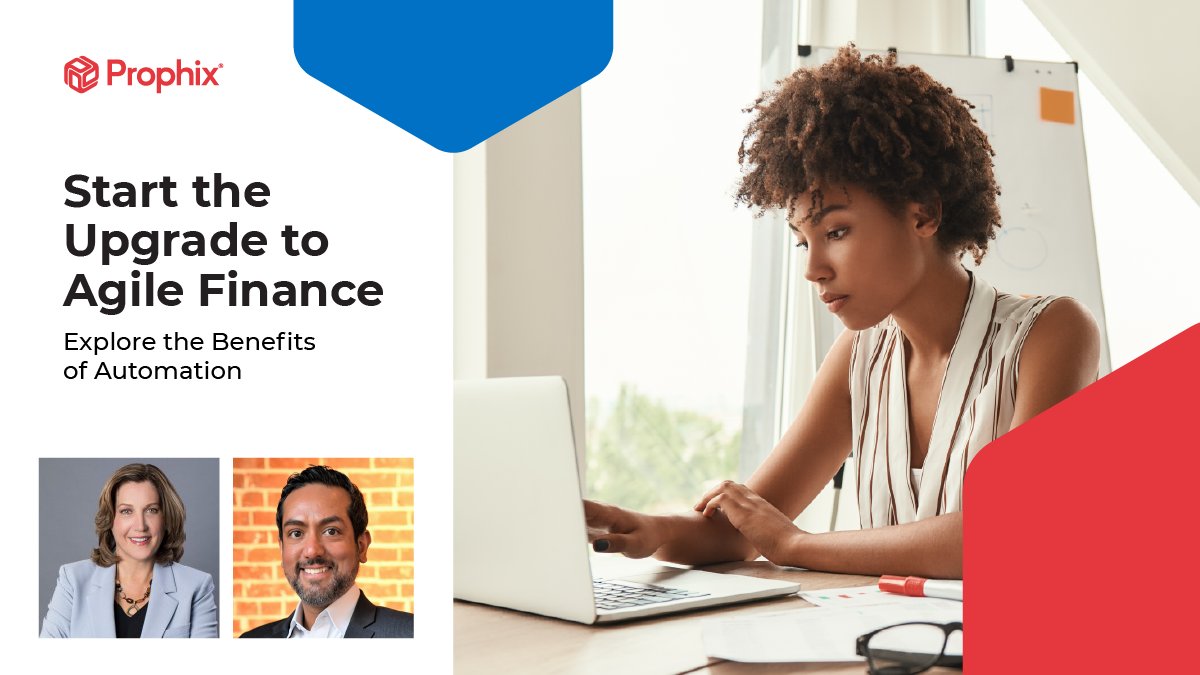 prophix's tweet photo. Findings from our 2022 #CFODive survey found that #CFO's regret delaying automation in light of pandemic challenges.
So what's next?
Finance experts @TheMayurVyas and @channelsmart share their approach to agile #finance: https://t.co/6aoOD2umUr https://t.co/ke2lRC33Vx