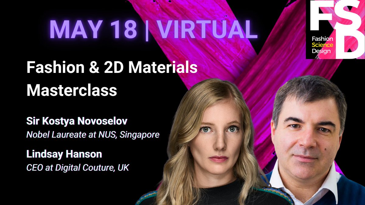 puzzlex_io's tweet photo. Don't miss out on a Masterclass with the Graphene Nobel Laureate!  

📅 May 18 | 2022
📍 Virtual
 
The workshops are available to all MATTER+ members, and for a limited time, joining MATTER+ membership is free!

Reserve your spot! 👉 https://t.co/3Hyk3du1Y0 https://t.co/FSzFC29n5n
