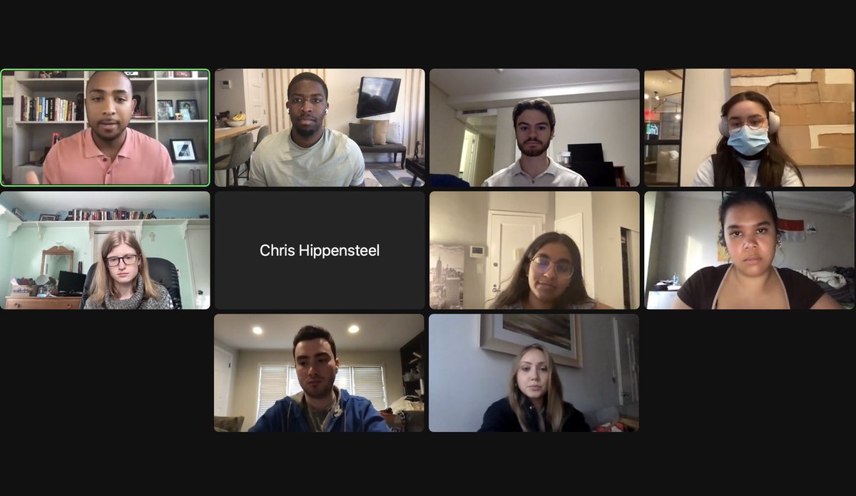 Had the pleasure of having my brother, 12-year CBS News alum and now owner of his own production company Tiny Hawk Productions, <a href="/RodneyCBSNews/">.</a> join my #JNL400 class this weekend to share his journey and inspire the students to show up for themselves at every leg of their career.