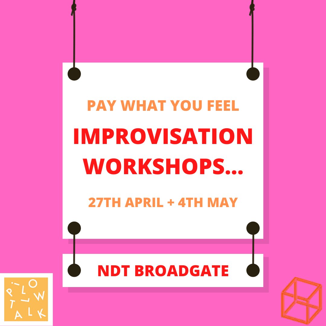 PillowTweetTalk's tweet image. EXCITING NEWS! We're running 2 free/Pay What You Feel improv workshops with @newdiorama Broadgate! Including one specifically for LGBTQ+ performers and makers. Places are limited, so please book asap to avoid improv sadness. Book here: pillowtalktheatre.co.uk/workshops