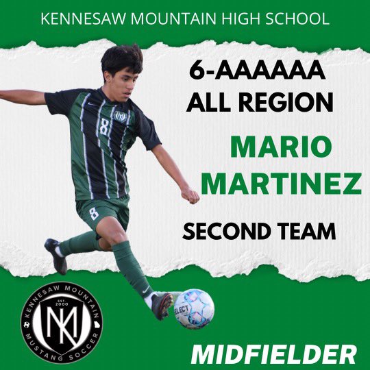 kmhsfutbol's tweet photo. Congrats Mario! https://t.co/kx7RZeqWzw