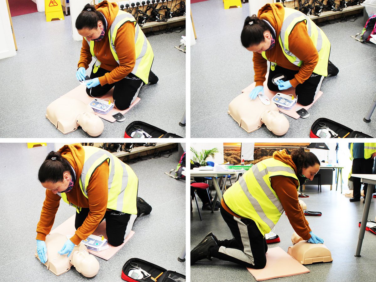 SpeedpakGroup's tweet photo. PHECC FAR instruction in progress today, adding to the valuable workplace skillsets of all our staff and trainees.
We Trade. We Train. We Transform.
#AutomatedExternalDefibrillation
#training #FirstAidResponder #CRP #AED
#socialenterprise https://t.co/t8FUBAOjB3