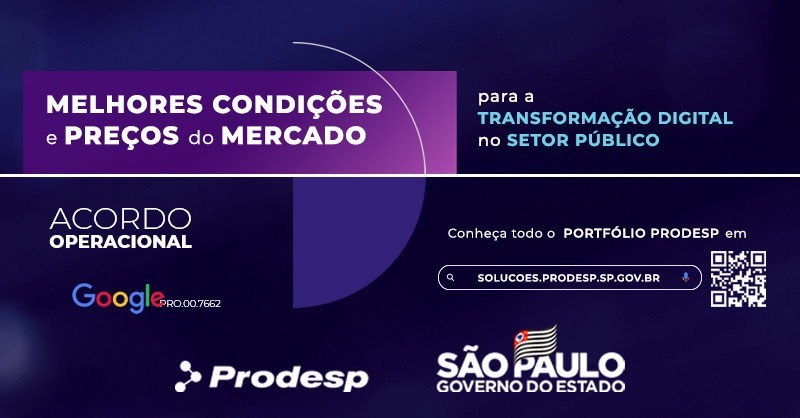 Prodesp's tweet photo. #SeLigaNaThread
Para acelerar a Transformação Digital dos órgãos públicos, por meio da criação de aplicações de maneira ágil e tomada de decisões mais inteligentes, a Prodesp fez um Acordo Operacional com Google Cloud proporcionando as melhores condições comerciais do mercado. https://t.co/vSjjNyYC03