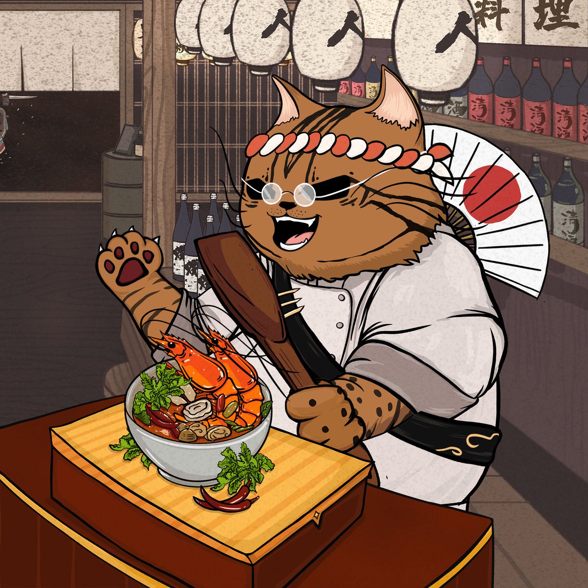Public mint - sold out in few mins

Sushi cats gonna rule. Mutant sushi cats, Cat league, and lots more coming up.

Check official twitter account <a href="/thesushicatsnft/">Sushi Cats Fam</a> and get yours on Opensea! now when it's still <0.05ETH

#NFTCommunity #NFTs #sushicats