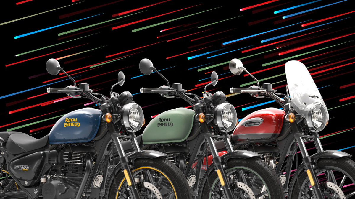 TheGhostRider31's tweet photo. #CruiseInNewColours Meteor 350. #CruiseEasy https://t.co/wnzbWbpWt6