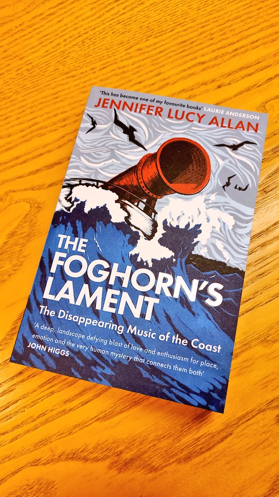 Just arrived in store in paperback (and with a gorgeous new cover), The Foghorn's Lament by @JenniferLAllan from the always ace <a href="/WhiteRabbitBks/">White Rabbit Books</a> was one of my favourites of last year. This just makes me want to read it again.