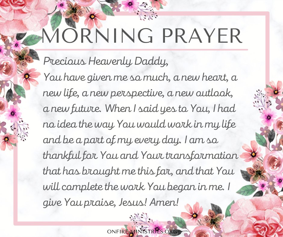 PatDomangueOFM's tweet photo. #MorningPrayer #DailyPrayer #PraiseJesus #NewinChrist https://t.co/i88knQu8ih