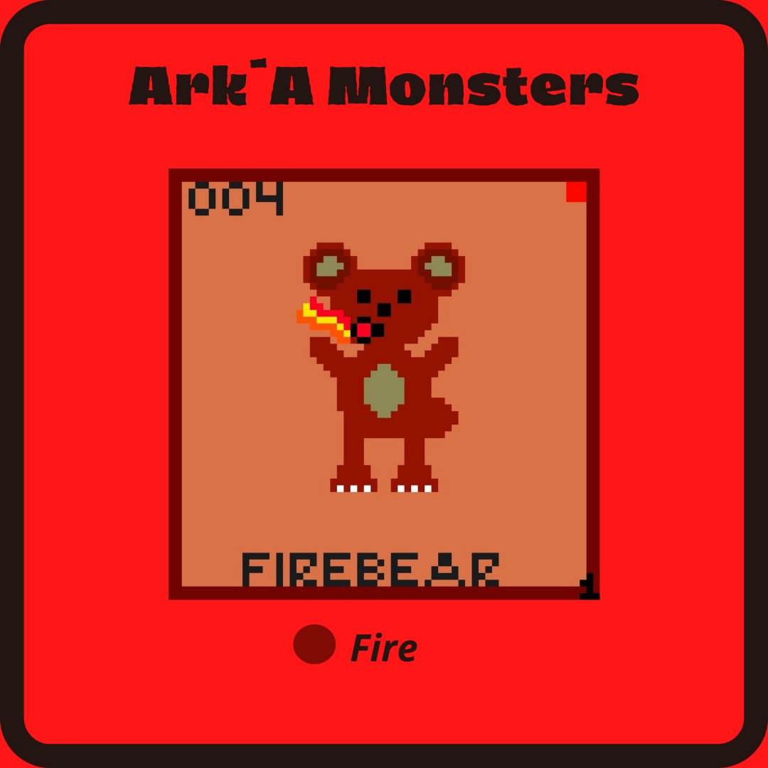 Come meet our lovely friend firebear. Be careful not to get burned when you get too close.
🥵🤭🔥

#OpenSeaPolygon #NFTs #NFTGiveaways #NFTCommmunity #NFTartist