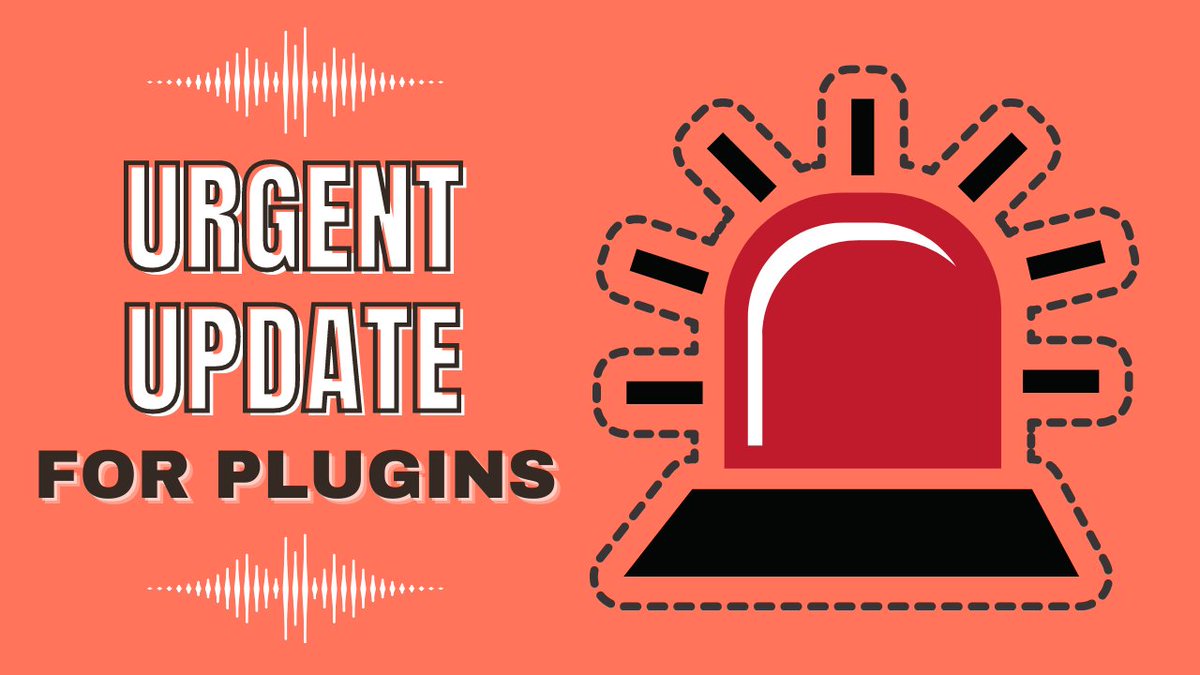 code2revolution's tweet image. Urgent update for CodeRevolution's plugins! - mailchi.mp/2af8b67717d4/m…