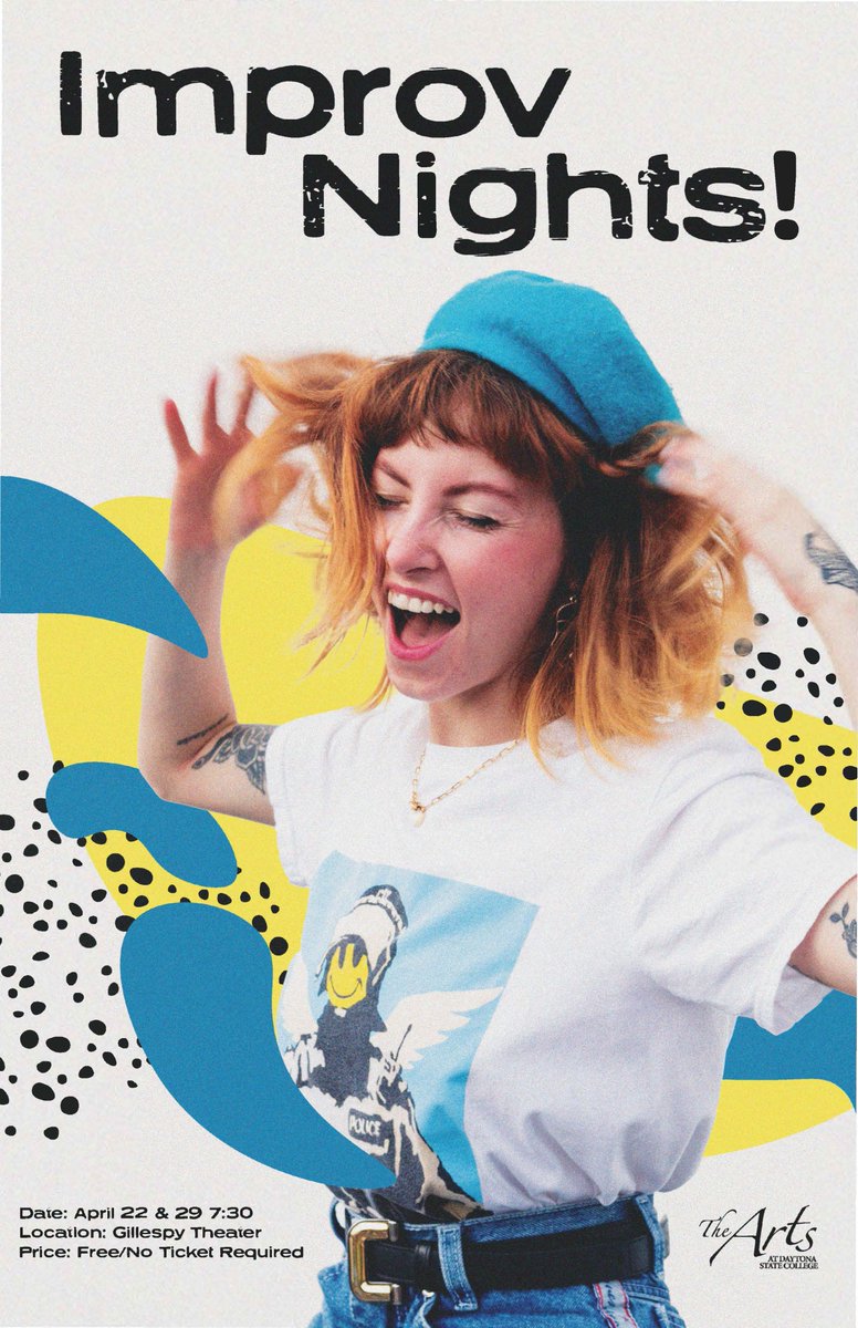 Join us this (and next) Friday for Daytona State College's Improv Nights!