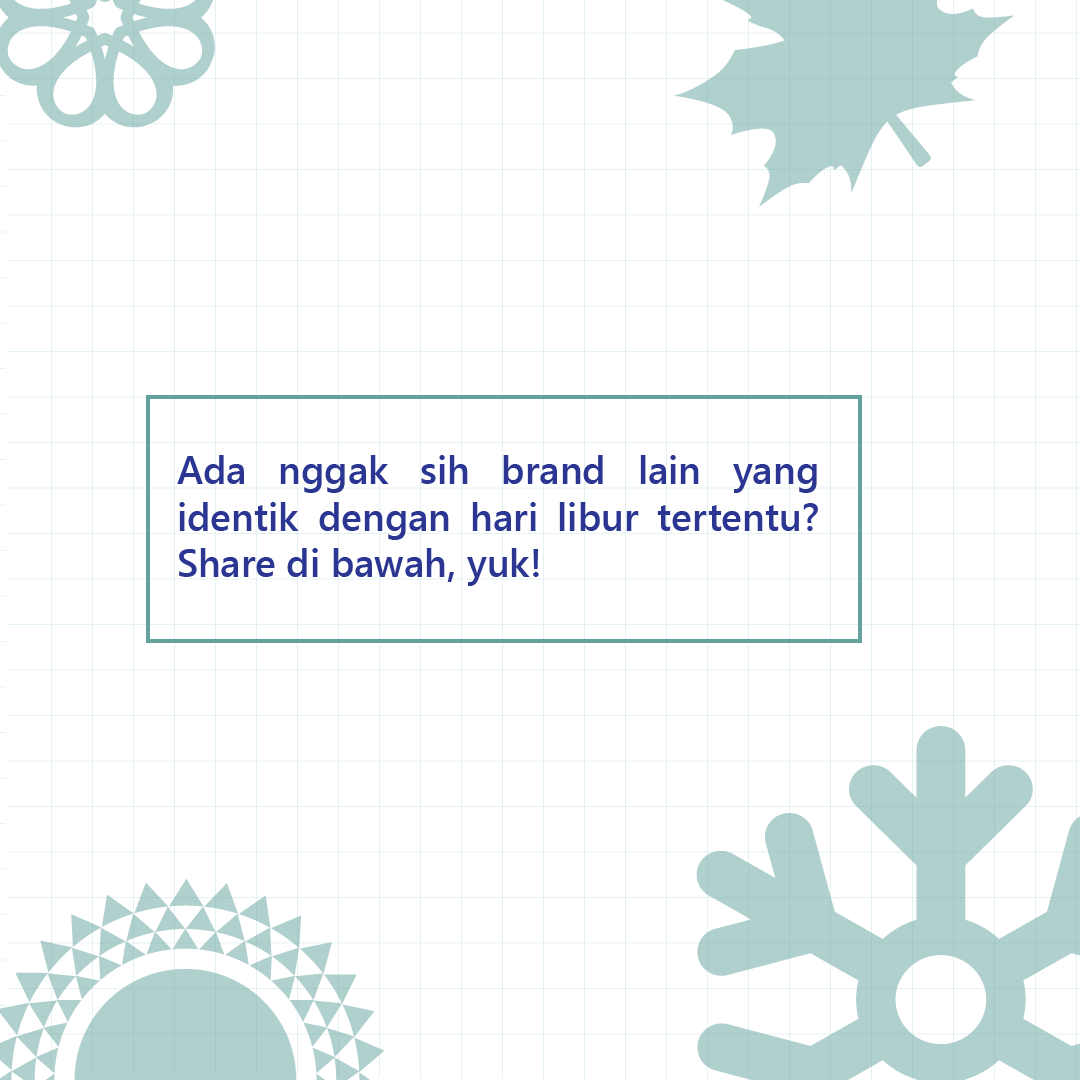 thehatch_id's tweet photo. Brand-brand apa lagi nih yang identik dengan hari besar di Indonesia? Share di bawah yuk!

#TheHatchIndonesia
#HatchUpSkillUp #DigitalTalent #TalentIncubator #TalentPool #KelasKarir #KelasCoaching #CareerCoaching #CoachingClass https://t.co/HgQeWiNPtD