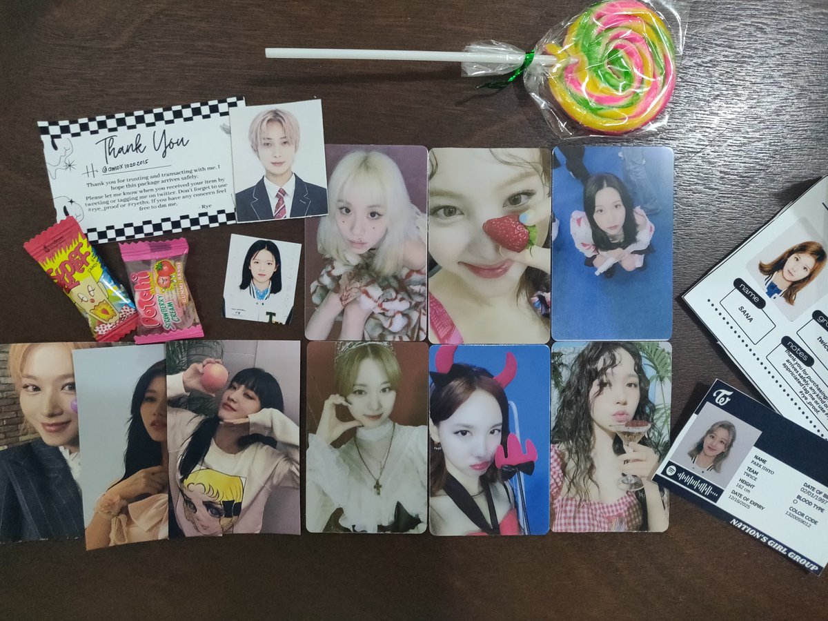 Amox10202015's tweet photo. @ryeclaims
Mejo na excite ako sa candy 😳
Thank you so much for this prints!! Especially for Mina kulot and Nayeon strawberry which came out very well! ✨✨😊
#rye_proof https://t.co/Y55hhmTde8