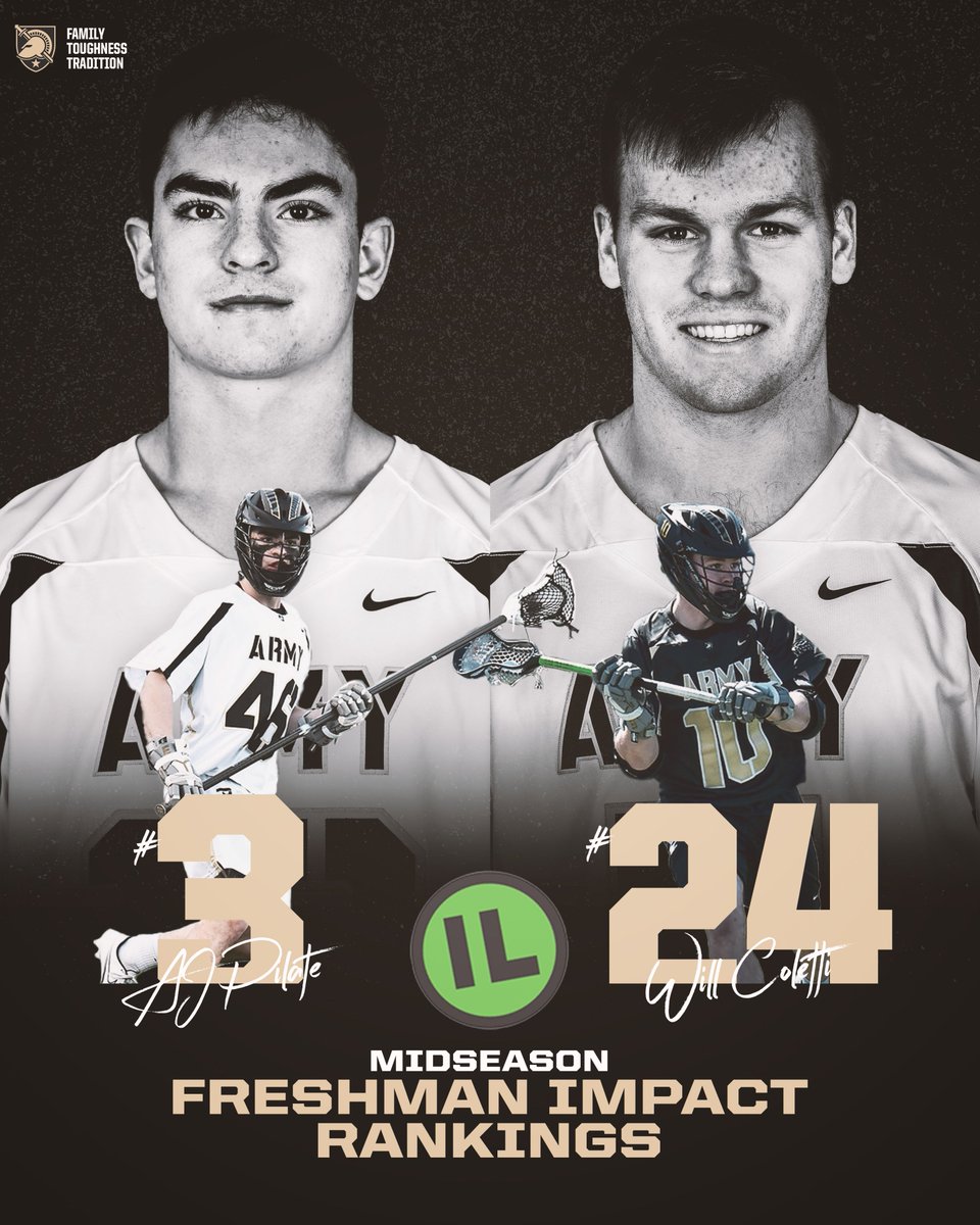 BIG UPs to AJ and Will for making an impact as Plebes this spring and being recognized by <a href="/Inside_Lacrosse/">Inside Lacrosse</a> 👏👏👏

#GoArmy