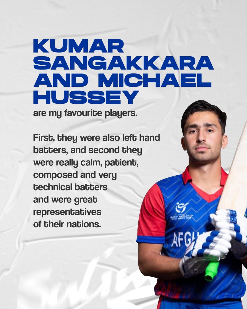 Suliman Safi on the rise of cricket in Afghanistan, his favourite players, and future stars of the game. 🏏

Read the full article here👉🏽 sportageous.co/suliman-safi-a…

#Sportageous #SportGetsSmarter #ICC #Cricket #Cricketlife #Cricketer #CricketWorldCup2022