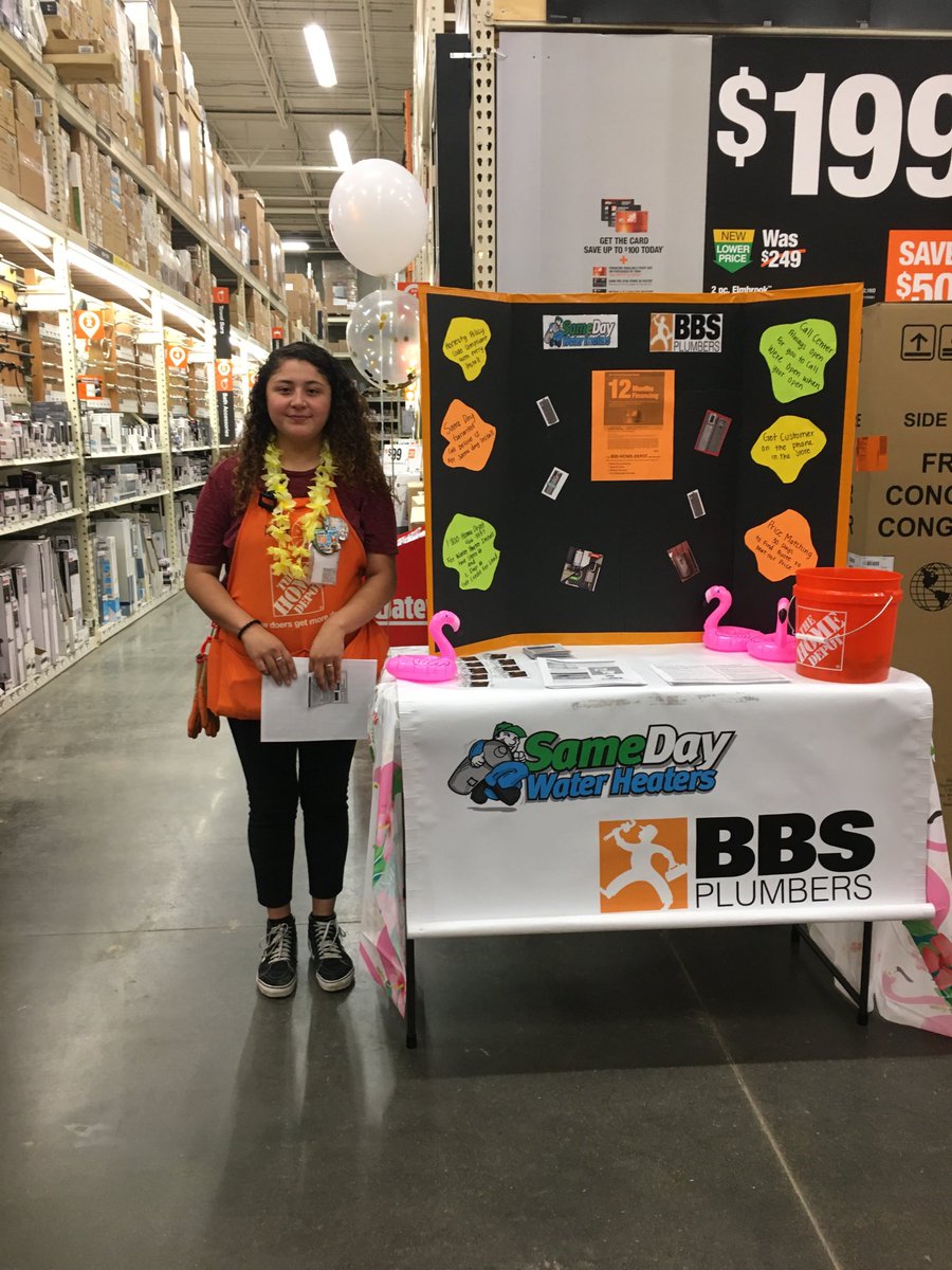 BBS Plumbers (@bbsplumbers) on Twitter photo 6568 Mansfield starting this roadshow PK off this morning with Abby, she came early to gain her knowledge about water heater installations. 1-800 Home Depot for water heater installs. <a href="/BBSPlumbers/">BBS Plumbers</a> <a href="/laroldan32/">Laura Roldán🇲🇽</a> 6568 Mansfield starting this roadshow PK off this morning with Abby, she came early to gain her knowledge about water heater installations. 1-800 Home Depot for water heater installs. <a href="/BBSPlumbers/">BBS Plumbers</a> <a href="/laroldan32/">Laura Roldán🇲🇽</a>