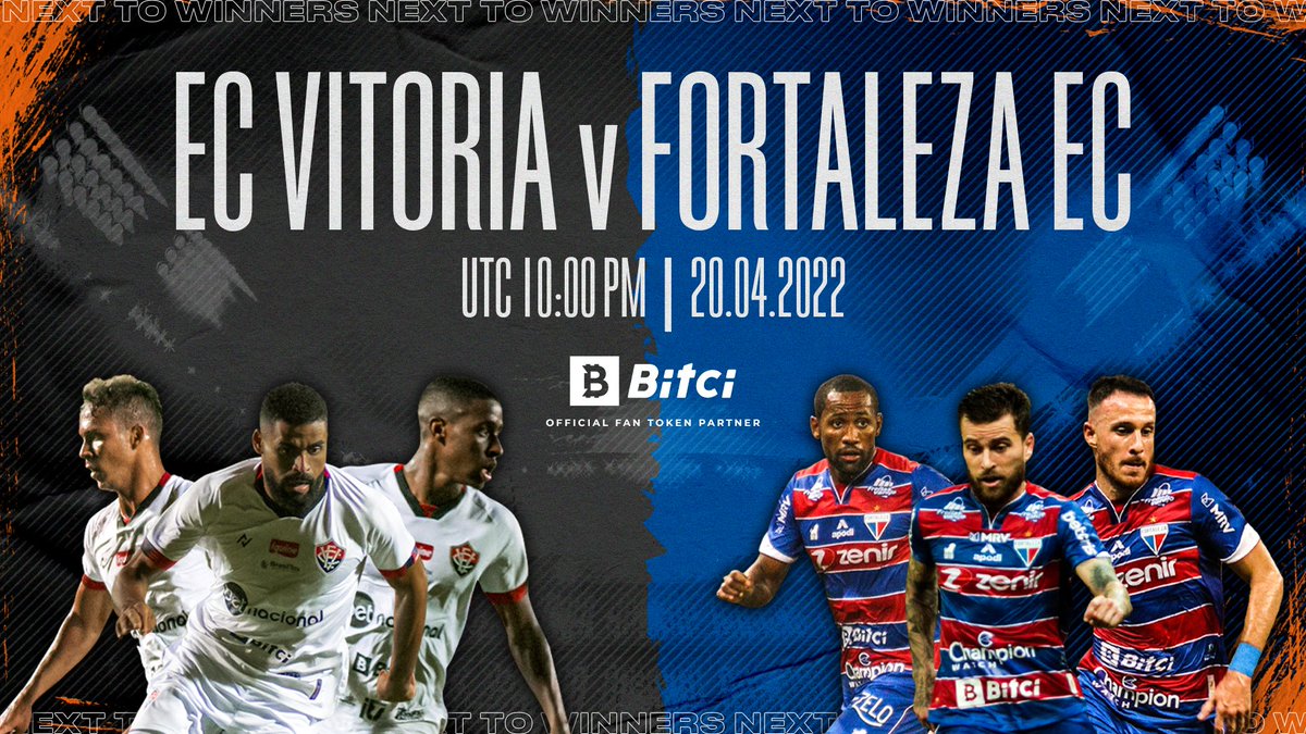 bitcicomglobal's tweet photo. Who's ready for Bitci Brazil derby tonight? 🔥
Take your seats, here we go!
@ECVitoria vs @FortalezaEC
Wishing a great 90 minutes to our partners! ⚽
#Bitci #BitciBrazil https://t.co/VU5rCWDcQY