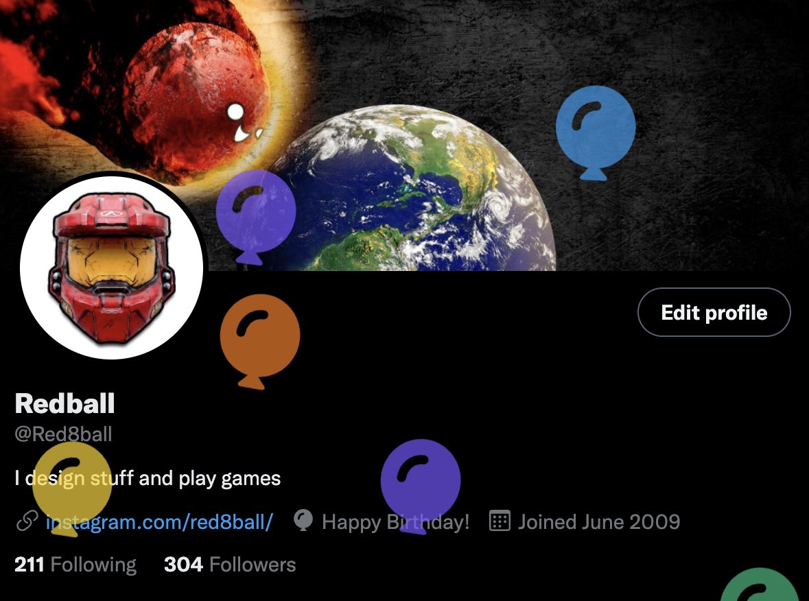 Red8ball's tweet photo. Ah yes another successful lap around the sun https://t.co/KMBMQ5l1HT