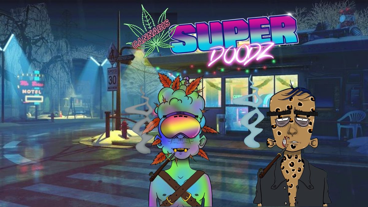 VinnieW_nft's tweet photo. Happy 420 from my @DoodleDoodz
Crew #superdoodz #StayHighStayFly #420blazeit https://t.co/ba8hwjJfjg