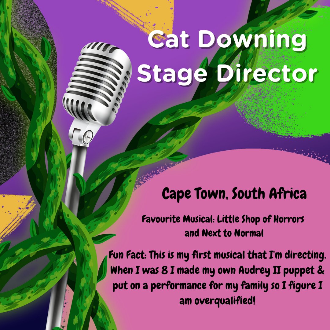 ADChoralGroup's tweet photo. Have you met our super creative stage Director @cat_ad_uae? Cat is a super fan of Little Shop of Horrors &amp; we are all so lucky to have her giving our show the life 'blood' it needs. 
#littleshopofhorrors #stagedirector @NYUADArtsCenter #nyuadartscenter  #musicaltheater #AbuDhabi https://t.co/LHzYlM3BLO