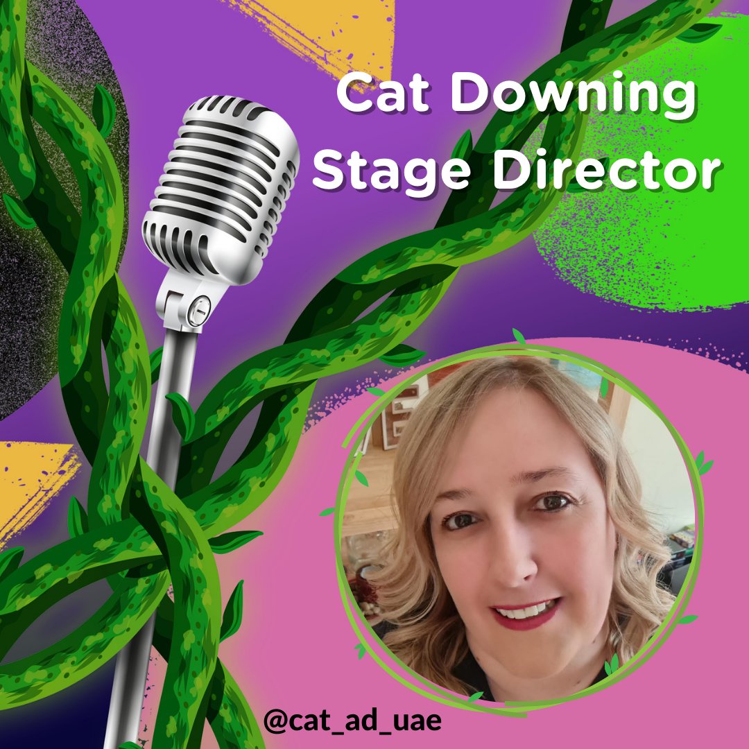 ADChoralGroup's tweet photo. Have you met our super creative stage Director @cat_ad_uae? Cat is a super fan of Little Shop of Horrors &amp; we are all so lucky to have her giving our show the life 'blood' it needs. 
#littleshopofhorrors #stagedirector @NYUADArtsCenter #nyuadartscenter  #musicaltheater #AbuDhabi https://t.co/LHzYlM3BLO
