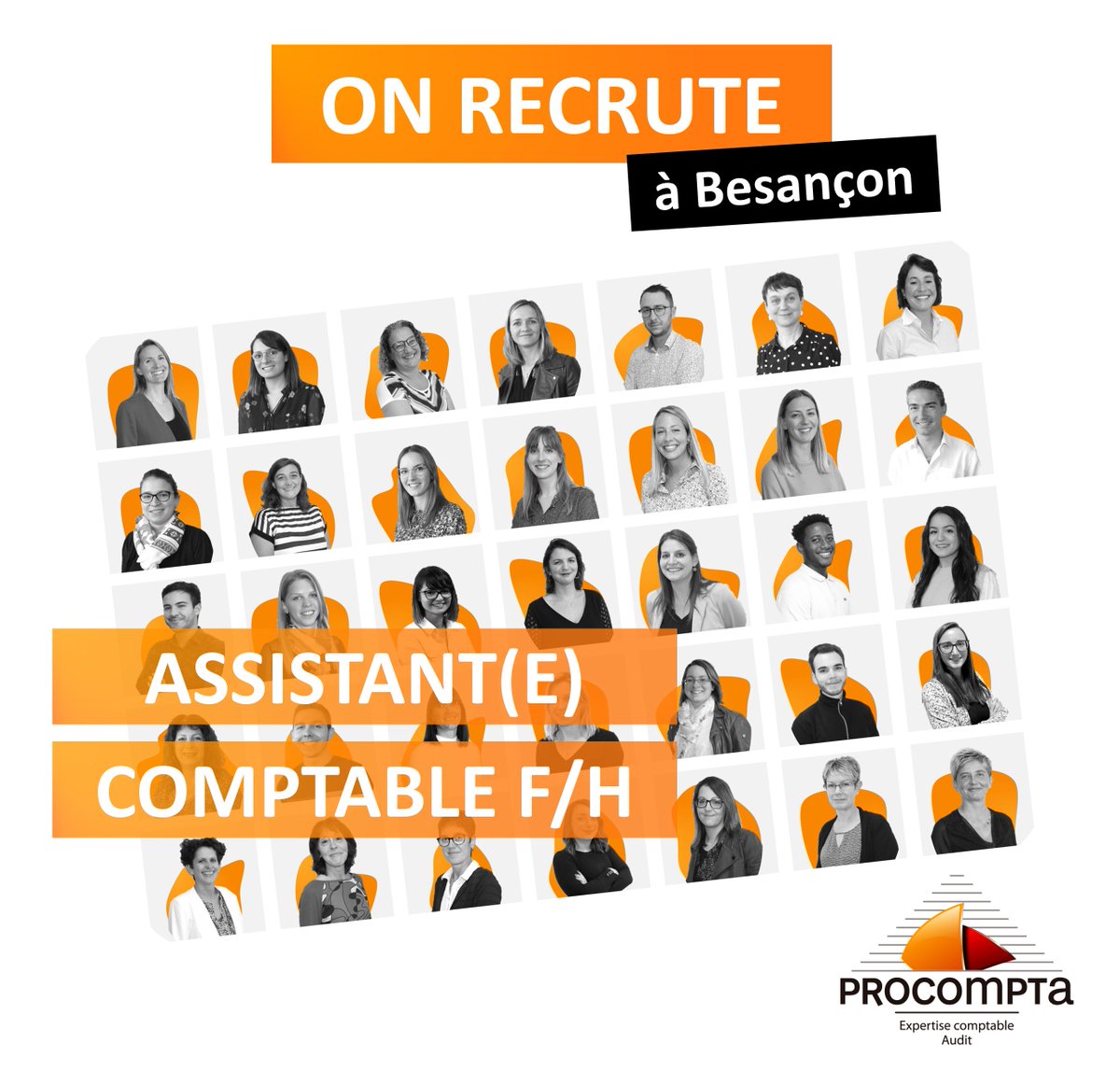 procompta_sas's tweet photo. Notre cabinet s'agrandit ! 
- Un(e) secrétaire juridique F/H à Besançon
- Un(e) Auditeur(rice) F/H à Besançon
- Un(e) assistant(e) comptable F/H à Besançon
Pour postuler c'est par ici ➡️ https://t.co/r7r6NZDzWR

https://t.co/hk8X0Si6sp
#recrutement #opportunité #comptabilité https://t.co/CrMw9ghw6b