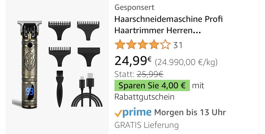 kajbinder's tweet photo. Ich würde gerne 1 KG vom Rasierer erwerben. #armesdeutschland https://t.co/jZoDlBL4gR