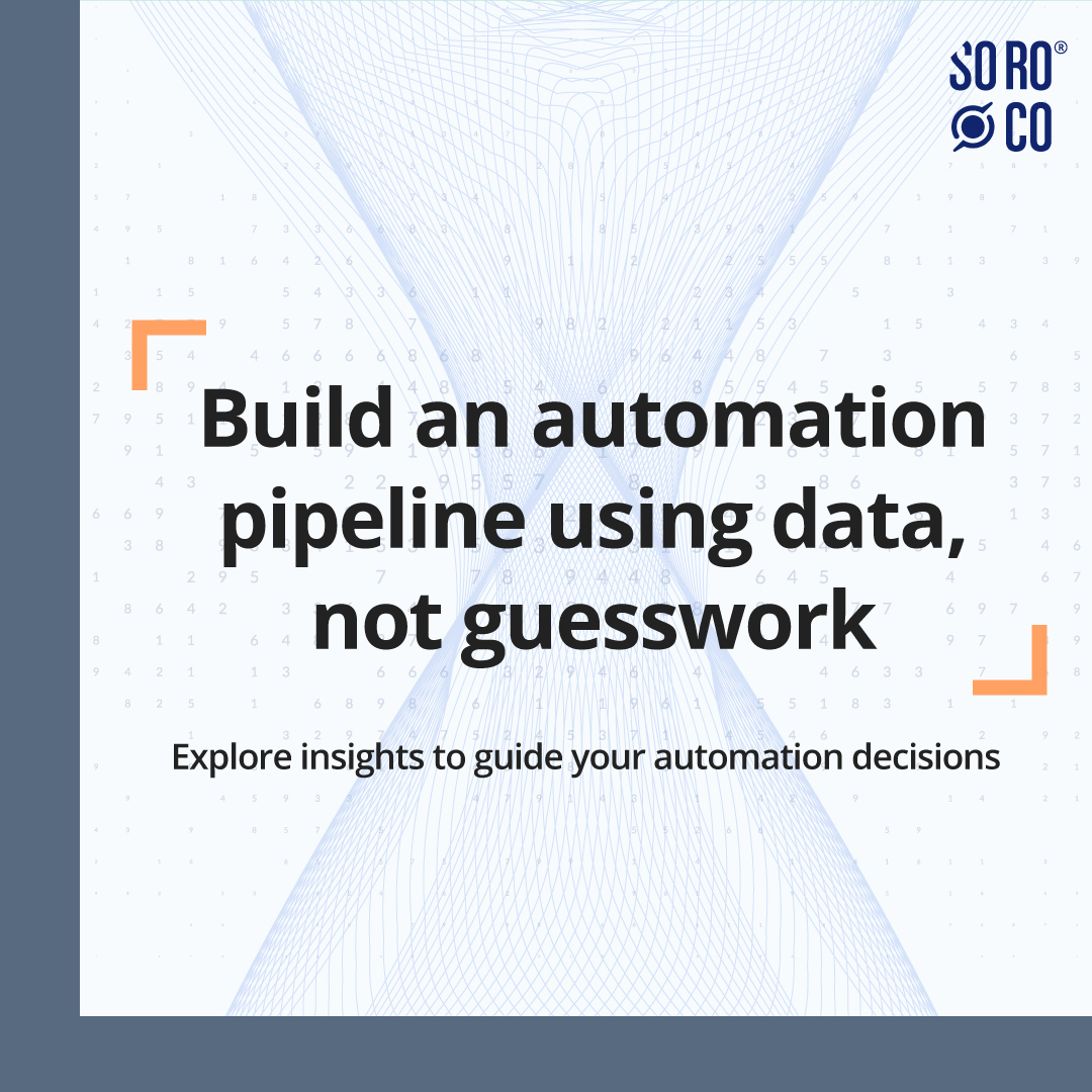 SorocoGlobal's tweet photo. Unsure about your automation decisions? Hear from Arjun Narayan, Chief Product Officer, Soroco and other industry experts on the advantages of data-driven automation.
Watch on-demand: https://t.co/ZPplReAyDt
#workgraph #digitaltransformation #automation #processmining #taskmining https://t.co/6T65CDDQN5