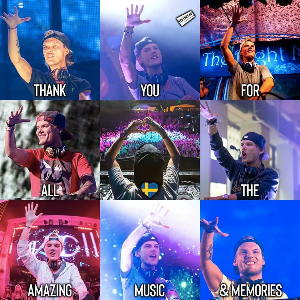 EDMHouseNetwrk's tweet photo. Thank you, @Avicii! 💛💙

#EDM #Avicii https://t.co/Mp7pFcJMUY
