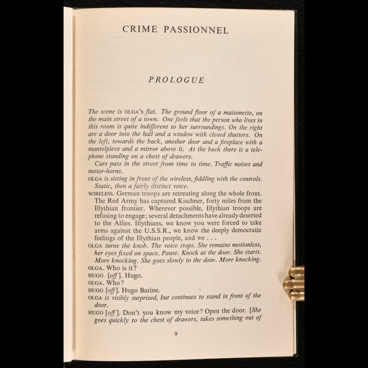 A pleasing copy of the first edition of Kitty Black's English language translation of these three works of drama from Jean-Paul Sartre is currently available on our website.

rookebooks.com/1949-three-pla…
