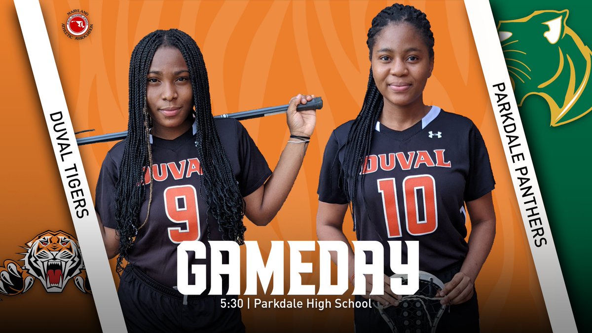 duvalglax's tweet photo. 🥍 IT'S GAMEDAY!🥍
🐯 vs. 🐈‍⬛
⏰ 5:30 pm
📍 Parkdale High School https://t.co/jH68V1xPnJ