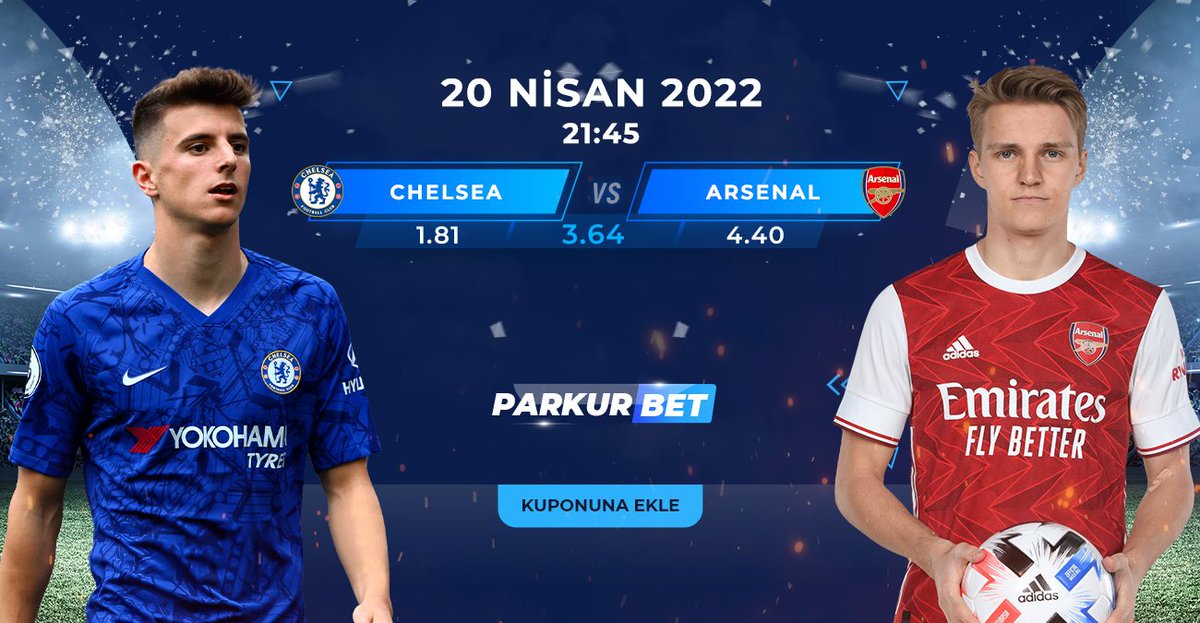 ⚽️Chelsea 🆚 Arsenal 

Premier Lig'de gecenin mücadelesi nasıl sonuçlanır? Kuponuna eklemeyi unutma!

%7 HAFTALIK JEST ve KAYIP BONUSU FIRSATI #Parkurbet'te.

🔜parkurbet232.com