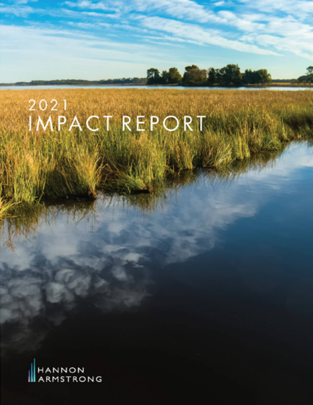 HASI_Inc's tweet photo. Just released: Our 2021 Impact Report, which provides a comprehensive look at the progress made in service of our climate positive mission + detailed accounting of #ESG programs &amp; disclosures that illustrate our commitment to transparency &amp; accountability
https://t.co/mfOTzyaWyz https://t.co/kpo79YD7mb