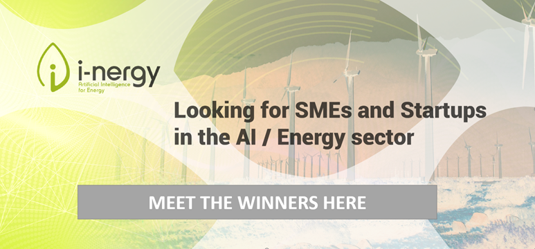 🏆 Meet the <a href="/inergy_h2020/">I-NERGY</a> Open Call winners! 
🤩10 best #SMEs in the #AI/#Energy domains in #Europe will join our 1st Technical Transfer programme! 
👉 See who they are &amp; find our more! 
🔗lnkd.in/dAcUFJTx
<a href="/BonsApps/">BonsAPPs</a> <a href="/dih4ai/">DIH4AI project</a> <a href="/AI4EU/">AI4EU</a> <a href="/AI4Copernicus/">AΙ4Copernicus</a> <a href="/AIPlan4EU/">AIPlan4EU</a> <a href="/StairwAI/">StairwAI - Artificial Intelligence for SMEs</a>