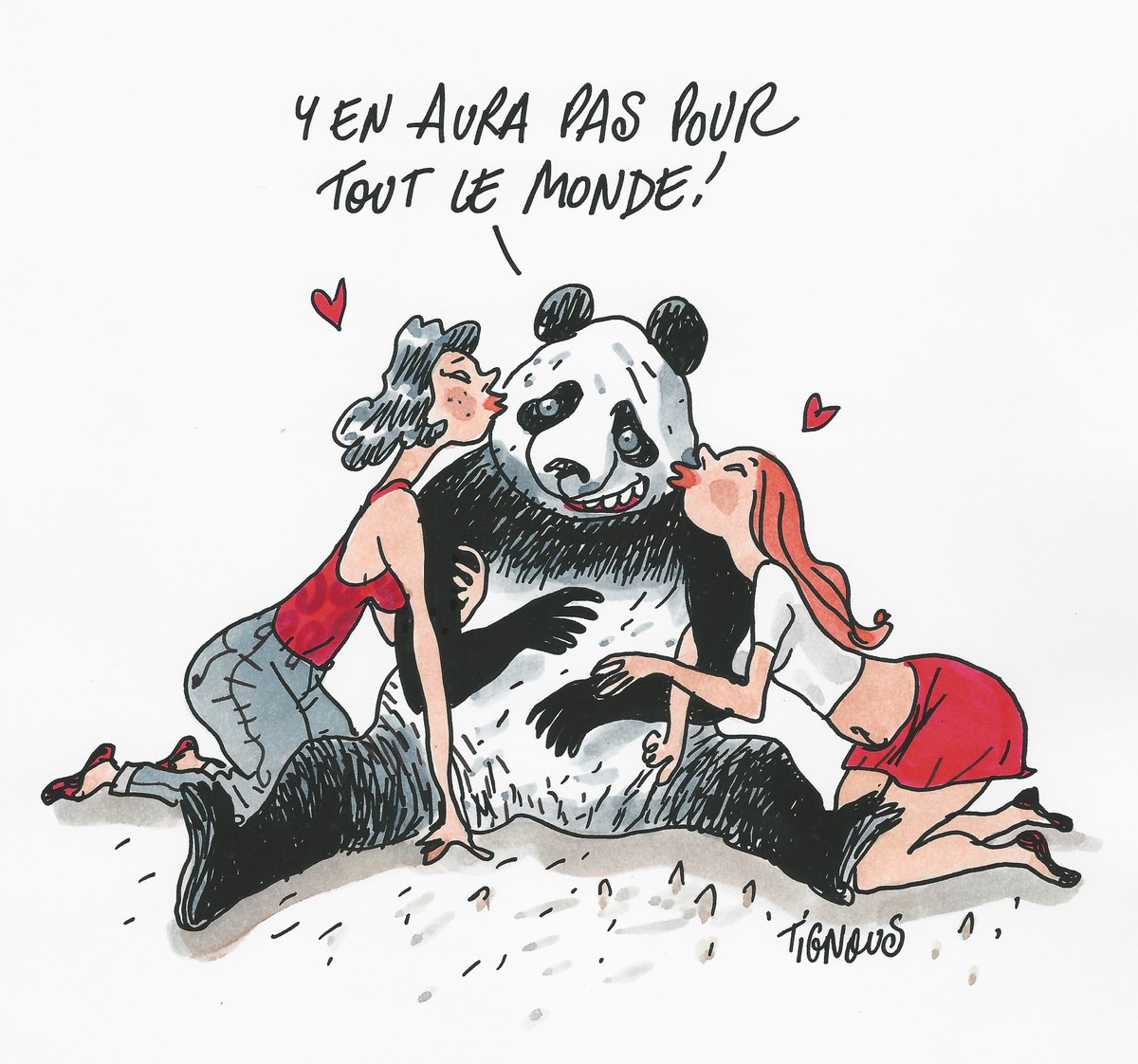 Tignous n’arrête jamais
Mais que fait Tignous ? « Papa nous a encore volé notre seau ! » En vacances, il filait sur la plage avec le seau des enfants. On le voyait, petit point au loin, en train de se pencher sur le sable. #Exposition au <a href="/CentreTignousAC/">Centre Tignous d'Art Contemporain</a> du 14 avril au 21 mai