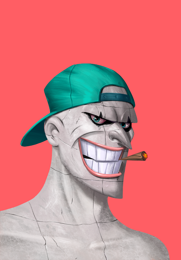 happy belated 4/20 from our stoned #TokerJoker #712 💨💨