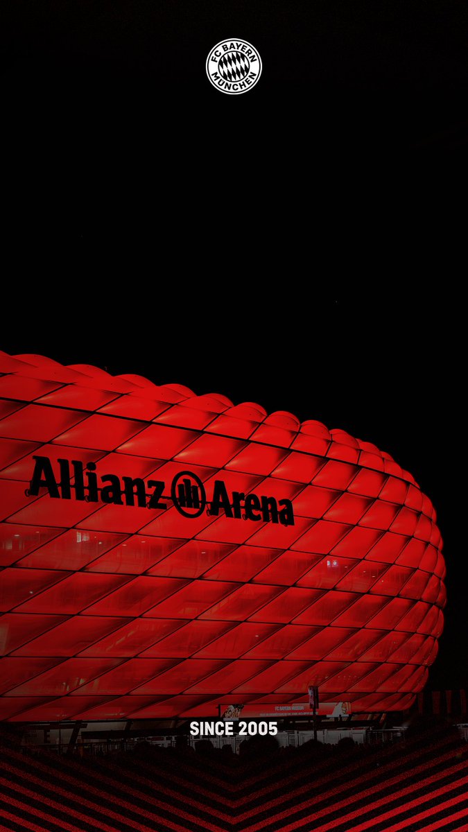 FCBayernEN's tweet photo. Home, sweet home 🏟️❤️

The #AllianzArena is the star of #WallpaperWednesday this week 📱

#MiaSanMia https://t.co/1z3lcv1fpq