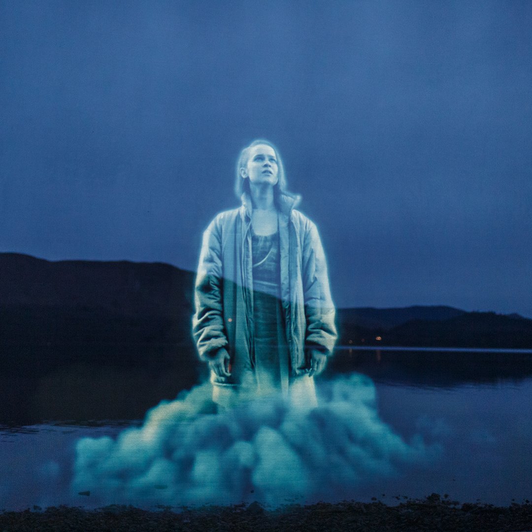 skytv's tweet photo. Did you spot the ’ghost’ over the Lake Derwentwater in the Lake District? 

Locals were in shock when they came across Neve Kelly drifting above the water.
 
Neve’s appearance signals the new series, #TheRising coming to Sky Max April 22. https://t.co/Oj2senhfpS