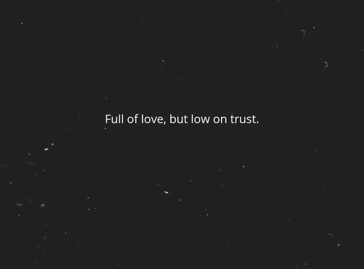 PoemHeaven's tweet photo. trust issues. https://t.co/YIUpERsb4X
